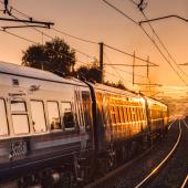 a train
